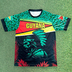 Guyana Themed Fan Shirt for Cricket, Parties, and Events