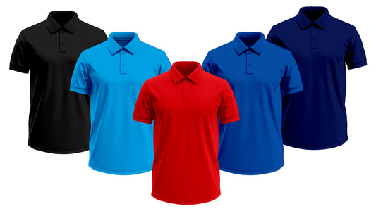 Blank Mesh Polo Shirts