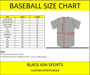 BAS-005 Custom Baseball Jerseys: Premium Quality & Personalized Design
