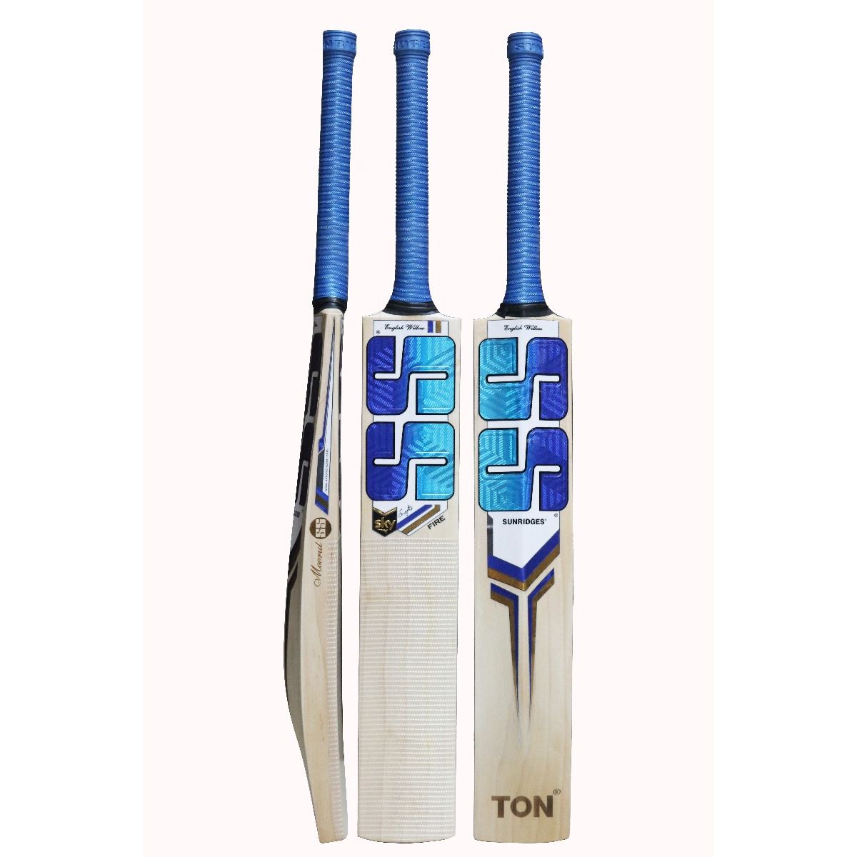 SS Sky Fire English Willow Cricket Bat SH