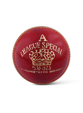 Load image into Gallery viewer, CA League Special -  Pack of 6 Red Cricket Leather Balls 156 Grams