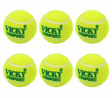 Load image into Gallery viewer, Vicky Heavy Tennis Cricket Balls (Pack of 6)