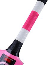 Load image into Gallery viewer, CA Rustam tennis ball cricket bat, named Rustam with an attractive pink outlook, made from popular willow, lightweight with thick edges, and a triple-colored durable grip, ideal for tournaments.