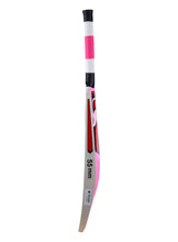 Load image into Gallery viewer, CA Rustam tennis ball cricket bat, named Rustam with an attractive pink outlook, made from popular willow, lightweight with thick edges, and a triple-colored durable grip, ideal for tournaments.