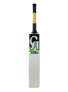 CA Vision 5000 tennis ball cricket bat, special for tape ball with lightweight Poplar wood, full cane handle, huge edges for big hits, and Glass Protek technology for durability.