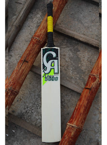 CA Vision 5000 tennis ball cricket bat, special for tape ball with lightweight Poplar wood, full cane handle, huge edges for big hits, and Glass Protek technology for durability.
