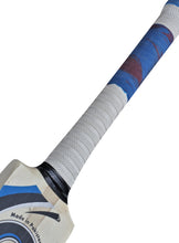 Load image into Gallery viewer, CA White-Tiger tennis ball cricket bat with Power-Tek technology, handcrafted from popular willow for heavy hitters, featuring a thick middle, lightweight design, and a double-colored camo grip.