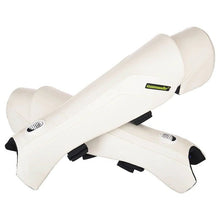 Load image into Gallery viewer, Moonwalkr EXOS Batting Pads, the slimmest and strongest leg guards with ballistic proof composite, 40% lighter than traditional pads, enhancing running speed by up to 3 yards per run, ambidextrous design for all batsmen.