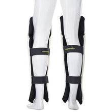 Load image into Gallery viewer, Moonwalkr EXOS Batting Pads, the slimmest and strongest leg guards with ballistic proof composite, 40% lighter than traditional pads, enhancing running speed by up to 3 yards per run, ambidextrous design for all batsmen.