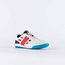 Load image into Gallery viewer, Gray-Nicolls Velocity 3.5 cricket shoes designed for women and junior players, offering a narrower fit for improved comfort and performance. Ideal for indoor and artificial net use, with GN Rubber outsole, EVA performance midsole, Haipoli pro footbed for joint stress reduction, and lightweight breathable PU upper, tailored for club, junior, and women cricketers.