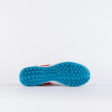 Load image into Gallery viewer, Gray-Nicolls Velocity 3.5 cricket shoes designed for women and junior players, offering a narrower fit for improved comfort and performance. Ideal for indoor and artificial net use, with GN Rubber outsole, EVA performance midsole, Haipoli pro footbed for joint stress reduction, and lightweight breathable PU upper, tailored for club, junior, and women cricketers.