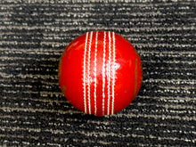 Load image into Gallery viewer, Black Ash Premium grade Pack of 6 Red Cricket Leather Balls 156 Grams