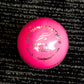 Black Ash Royal Crown pack of 6 pink cricket leather balls, 156 grams each, with genuine leather, 4-piece construction, waterproof, excellent shape retention, suitable for 50 overs cricket, and MCC regulations compliant.