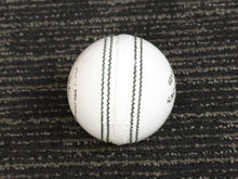 Load image into Gallery viewer, Black Ash Royal Crown pack of 6 white cricket leather balls, 156 grams, premium quality, suitable for 35 to 40 overs, with 4-piece construction, excellent shape retention, and MCC regulations compliant.