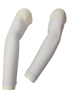 Black Ash solid color compression sleeves crafted from Spandex™ (8% Lycra, 92% polyester), offering seamless weaving for enhanced comfort and protection, UPF protection against UV rays, suitable for all outdoor sports, available in 6 colors.