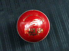 Load image into Gallery viewer, Black Ash Avenger Pack of 6 Red Cricket Leather Balls 156 Grams