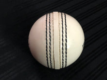 Load image into Gallery viewer, Pack of 6 white Black Ash PVC soft cricket training balls, each weighing 90 grams, designed for coaching and training, with a top-quality PVC construction and soft center, suitable for indoor and outdoor use.
