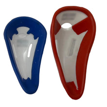 Load image into Gallery viewer, Black Ash abdominal guard, crafted from solid polyethylene with rubber edges, designed for comfort and ventilation, ensuring protection during sports activities.