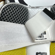 Load image into Gallery viewer, Black Ash Signature Batting Pads in Black, offering premium quality, lightweight and ultra-comfortable design with 3 Velcro straps, suitable for players seeking protection without sacrificing mobility, available in multiple colors.