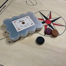 Load image into Gallery viewer, Set of PRECISE Popular 8mm plastic carrommen for practice boards, uniform in weight and size, packed in a custom plastic box, exclusively sold by Black Ash Sports.