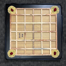 Load image into Gallery viewer, Durable rexine carrom board protective cover for 37x37 inch boards, includes a pocket for accessory storage, designed to protect the playing surface, available in multiple sizes.