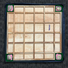 Load image into Gallery viewer, Heavy quality rexine protective cover for 32x32 inch carrom boards, featuring a pocket for storing accessories, ensuring the playing surface is protected when not in use.
