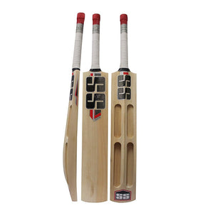 SS Tennis Pro Scoop Cricket bat, premium Kashmir Willow, lightweight with full control, unique design, ready to play, and comes with a premium SS bat cover, made in India.