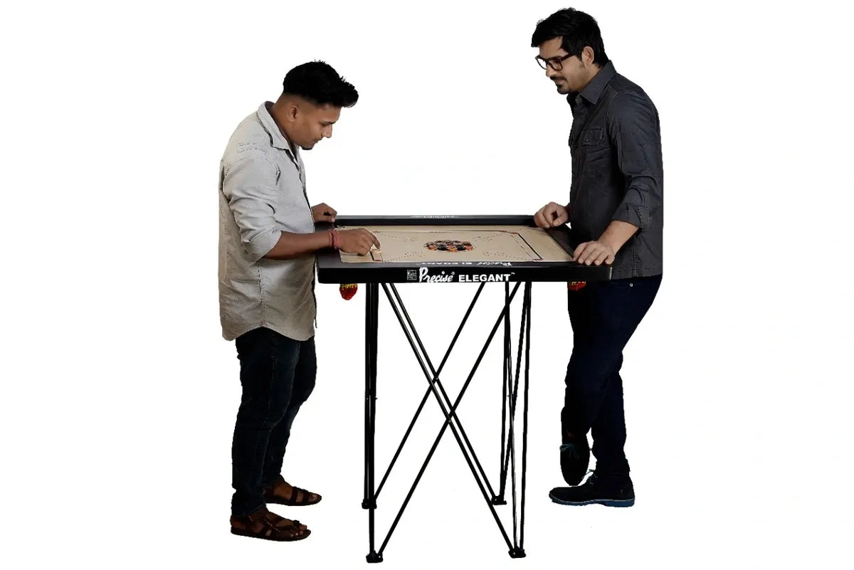 Precise Giant - Easy Fold Carrom Stand - 42 Inches – Black Ash Sports Precise Giant - Easy Fold Carrom Stand - 42 Inches – Black Ash Sports