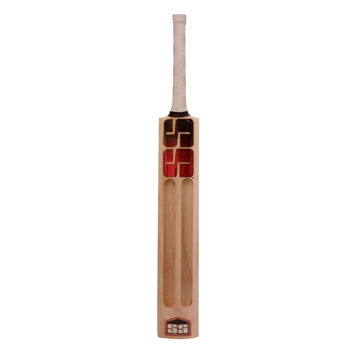 SS Tennis Pro Scoop Cricket bat, premium Kashmir Willow, lightweight with full control, unique design, ready to play, and comes with a premium SS bat cover, made in India.